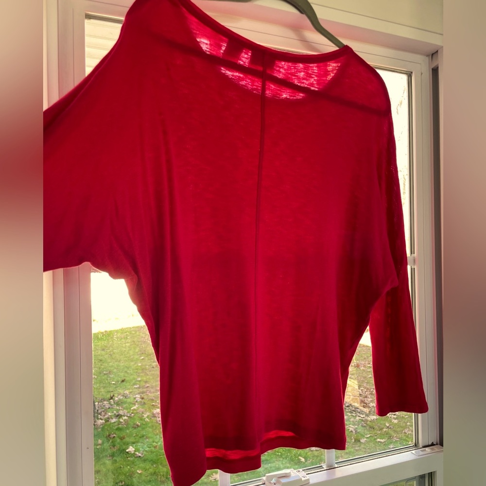 Rachel Zoe Red lightweight top